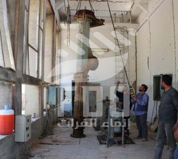 مشروع تأهيل محطات الري